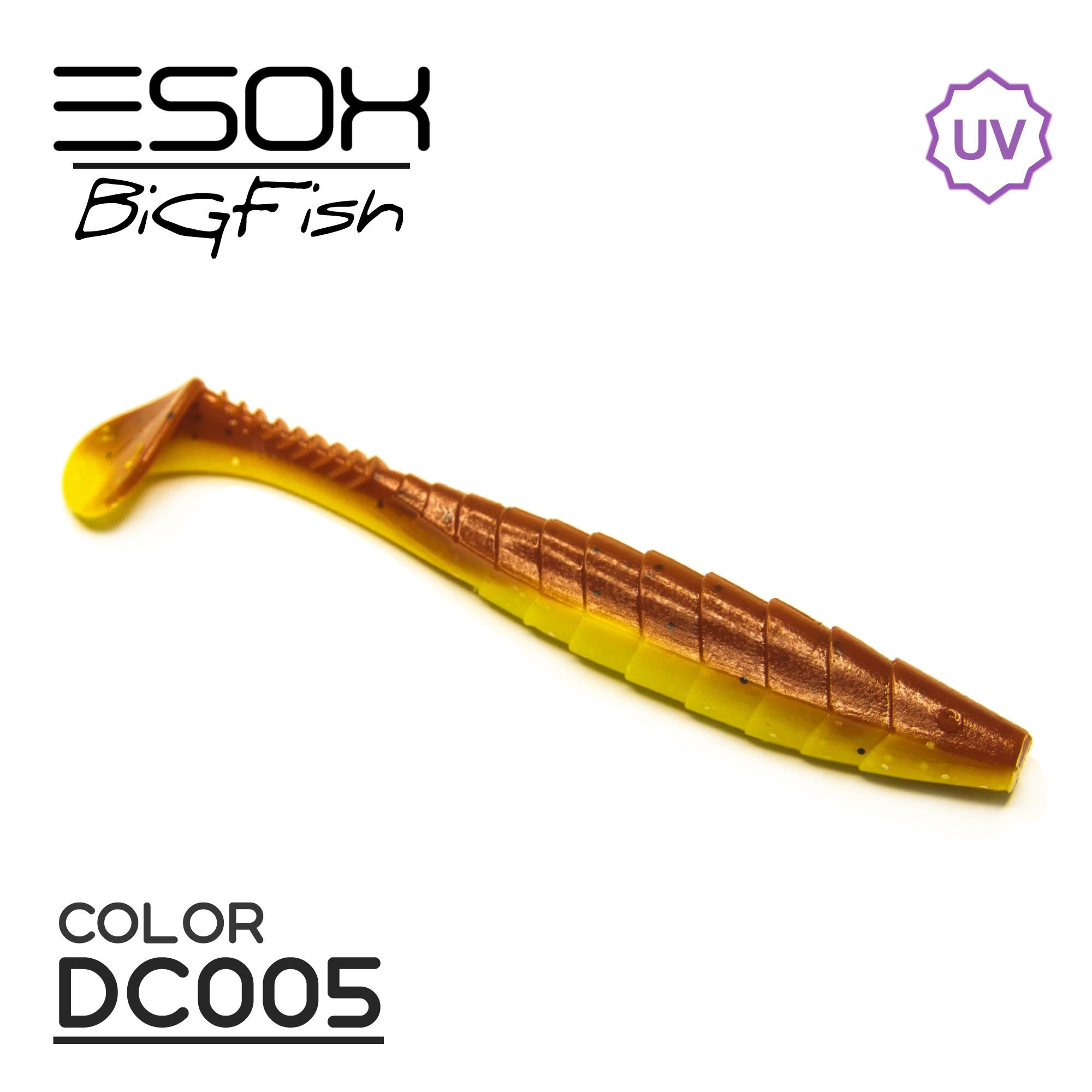 

Силиконовая приманка Esox Gekasa 127 мм цвет dc005 4 шт, Разноцветный, Gekasa