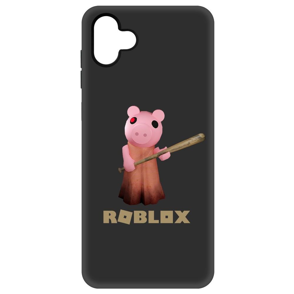 

Чехол-накладка Софт Roblox-Пигги для Samsung Galaxy A04 (A045), Черный