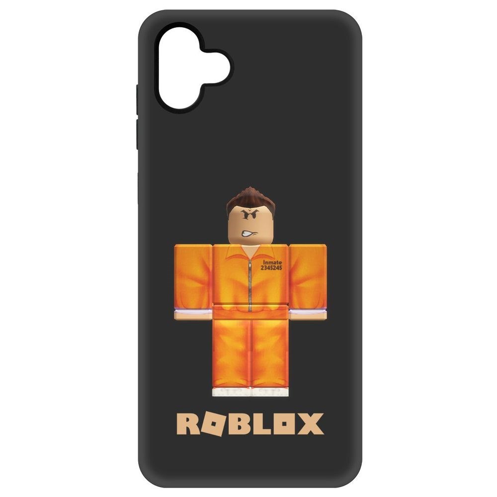 

Чехол-накладка Софт Roblox-Заключенный для Samsung Galaxy A04 (A045), Черный