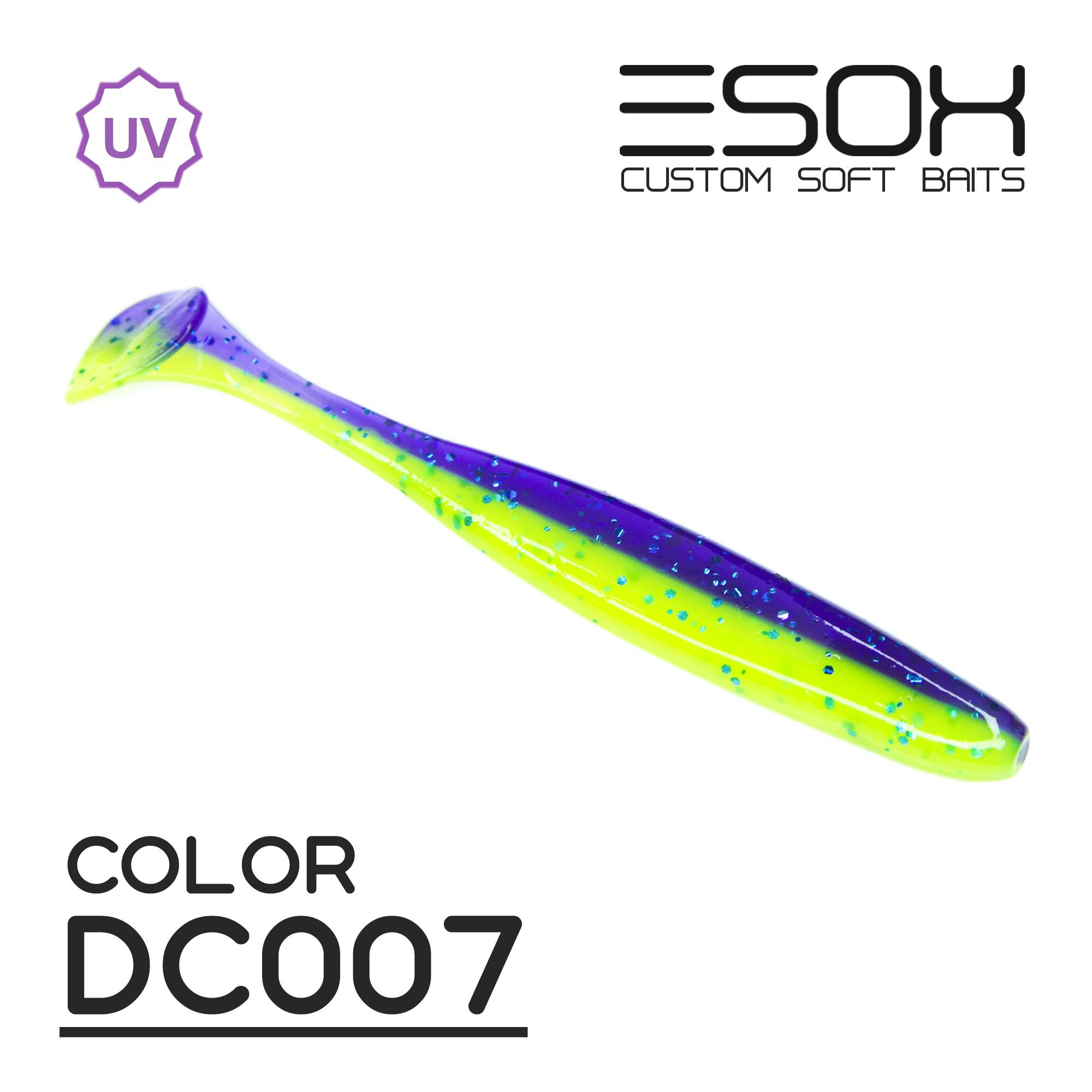 

Силиконовая приманка Esox Sheasy 112 мм цвет dc007 4 шт, Разноцветный, Sheasy