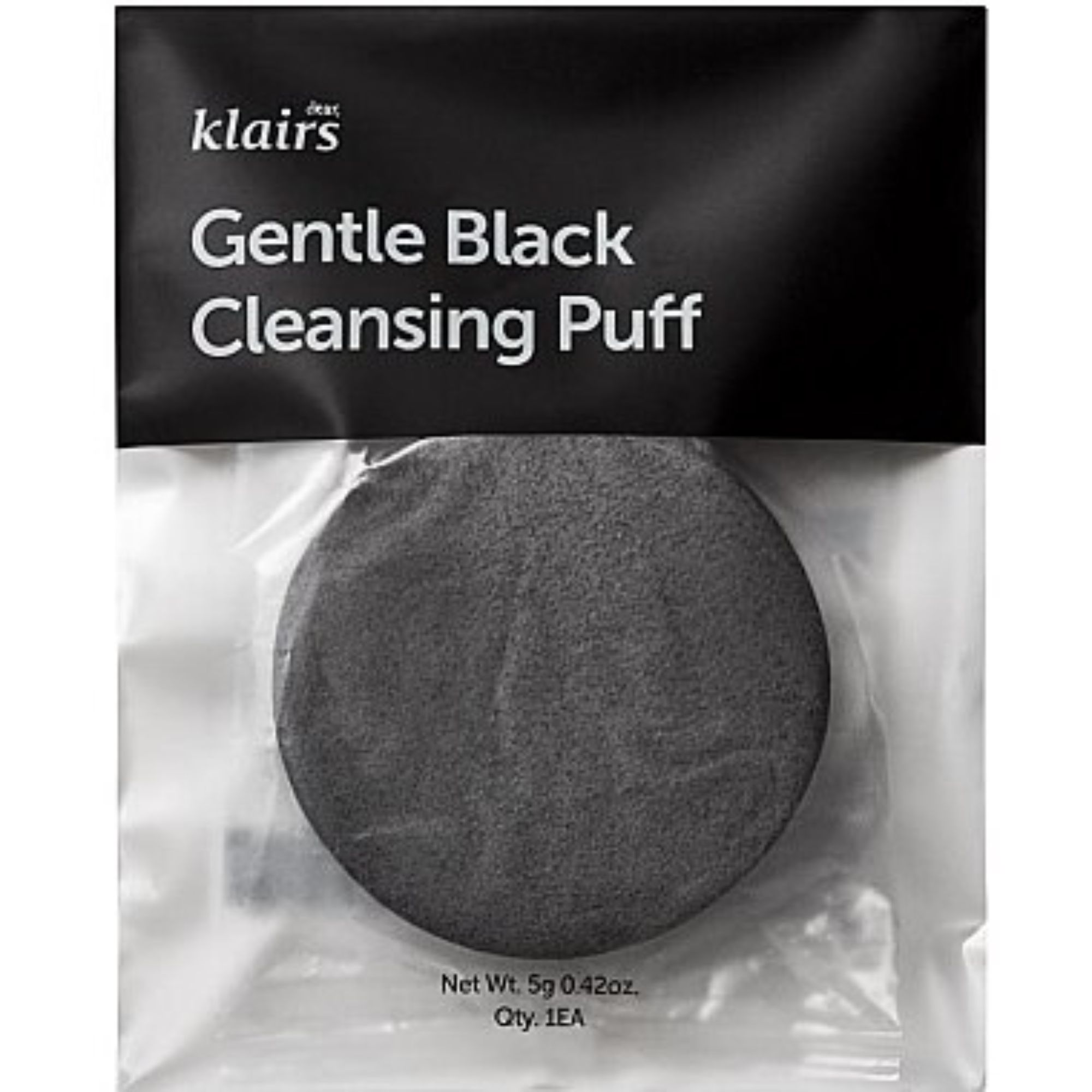 Спонж для умывания Dear, Klairs для очищения кожи и умывания лица Cleansing Puff