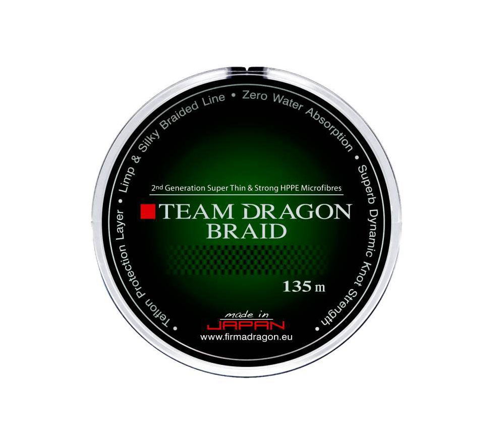 

Шнур Dragon Team Dragon (135m Green 0,06mm 4.80kg) 41-00