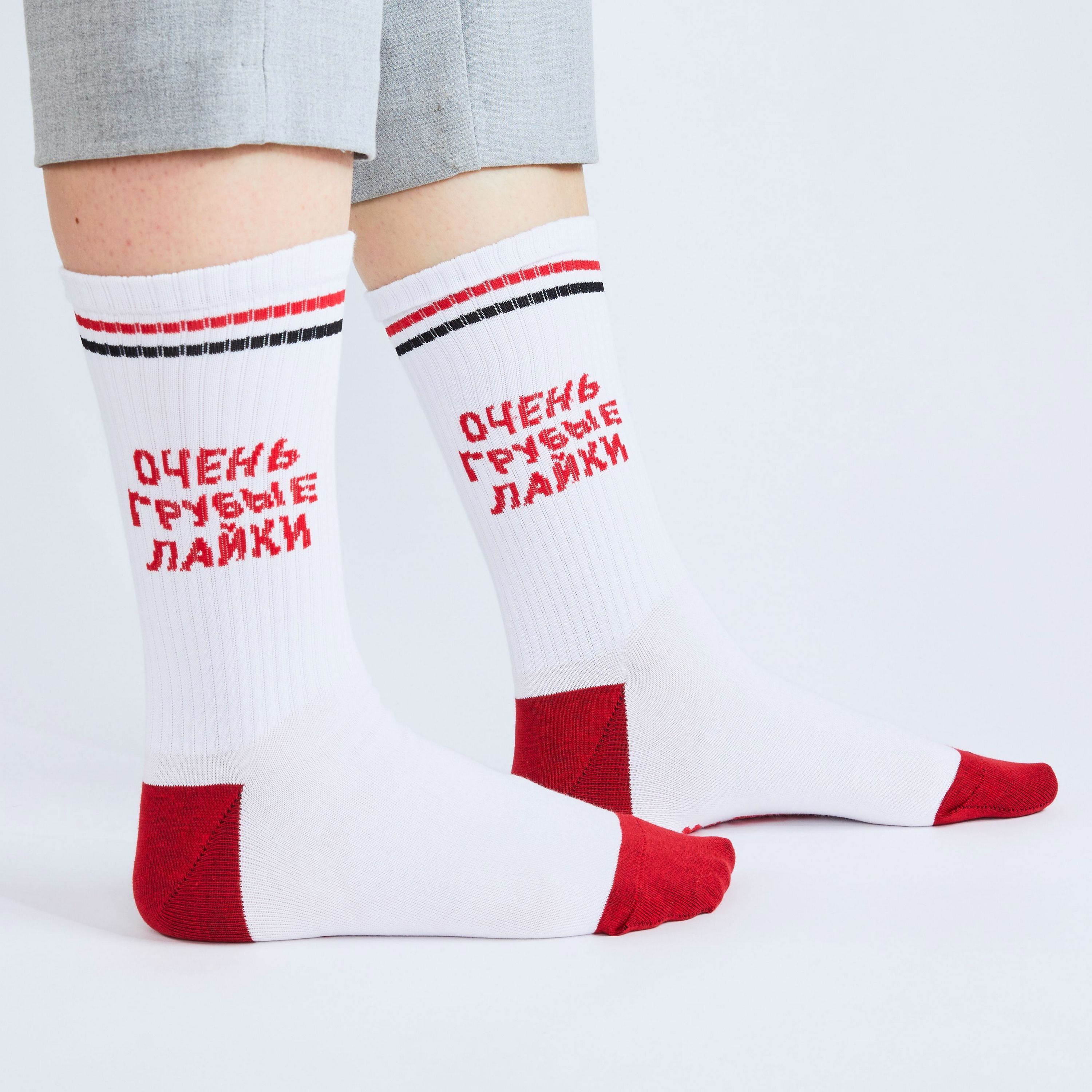 

Носки унисекс St. Friday Socks sport22-1188-02-11-19 белый/красный 34-37, sport22-1188-02-11-19