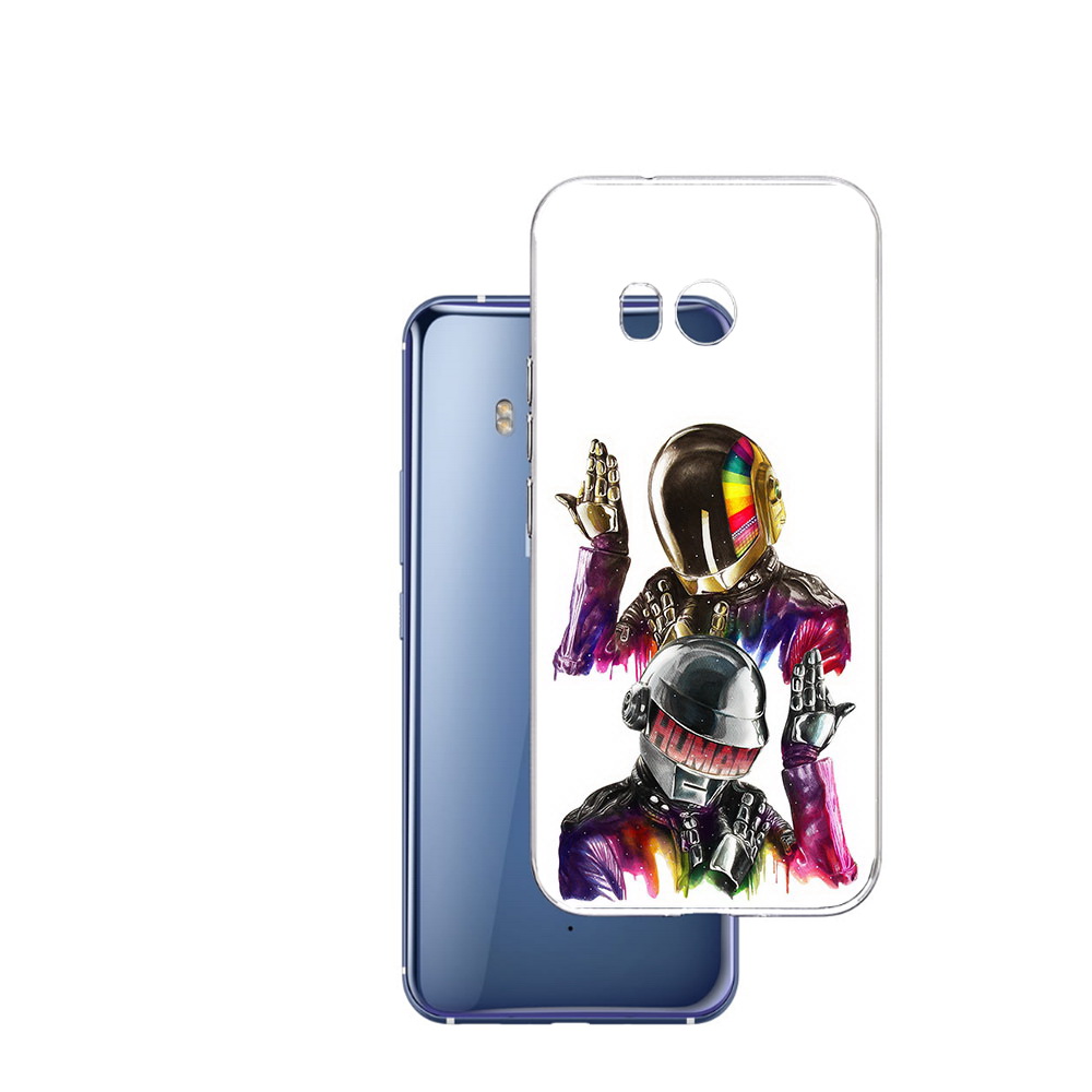 

Чехол MyPads Tocco для HTC U11 диско космонавты, Прозрачный, Tocco