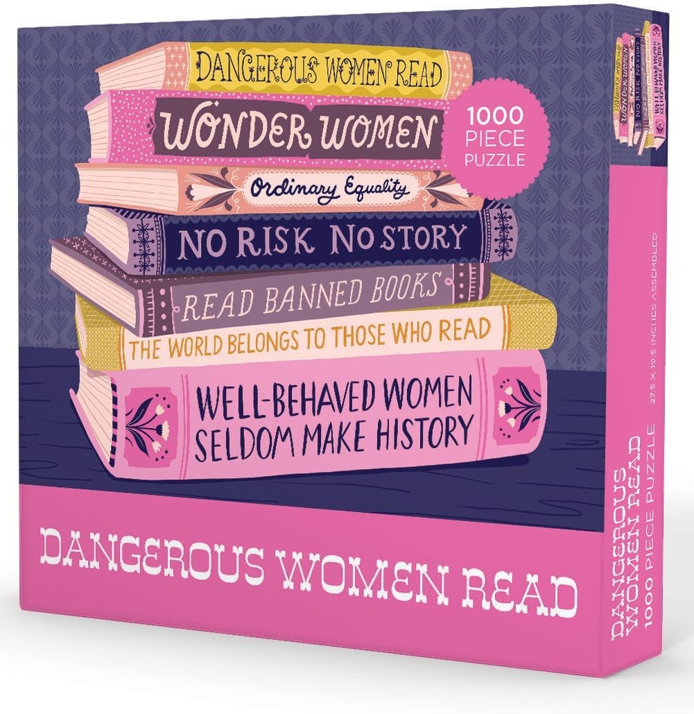 

Dangerous women read puzzle. Gift, Gibbs Smith