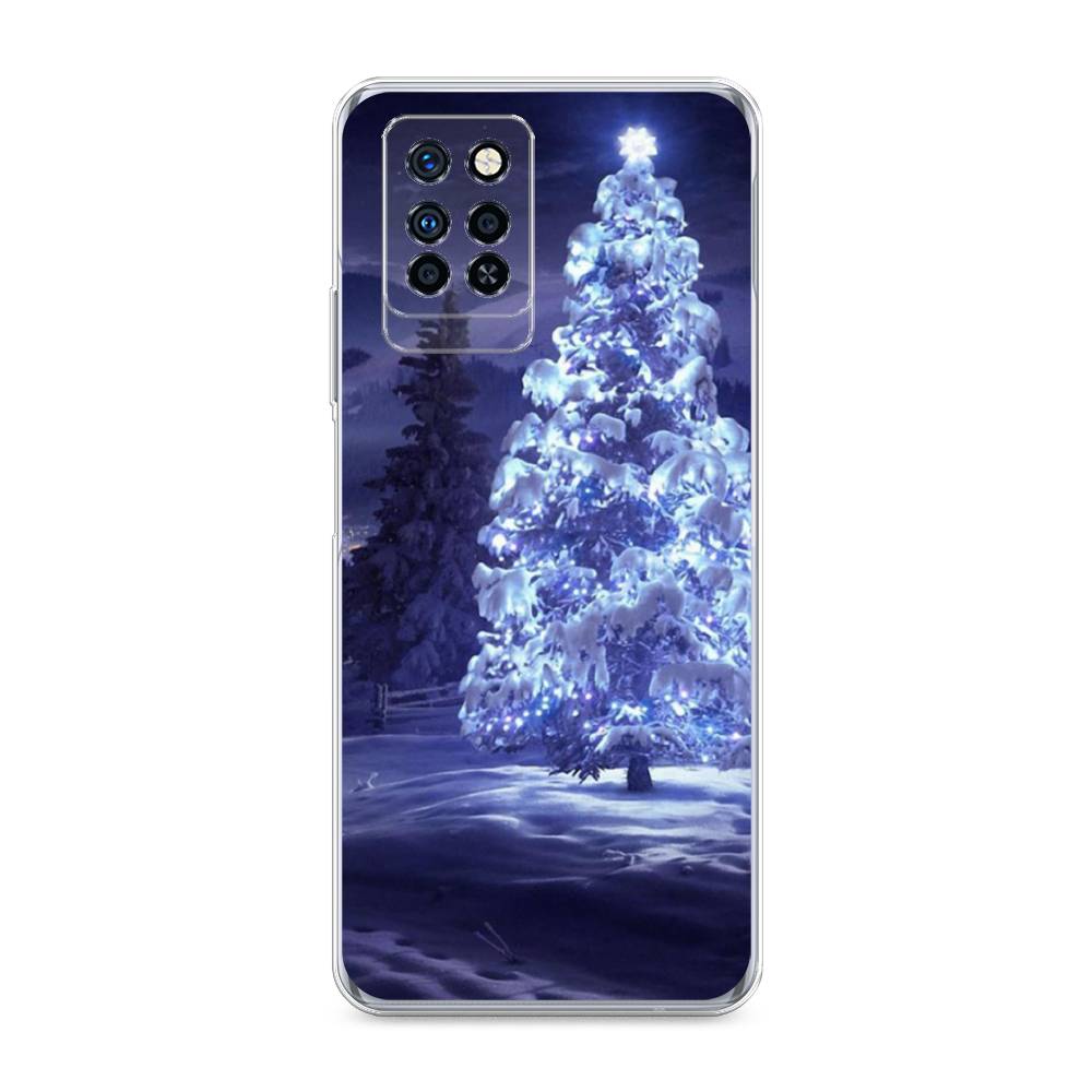 

Чехол для Infinix Note 10 Pro "Зима 4", Синий;черный;белый, 3100150-2