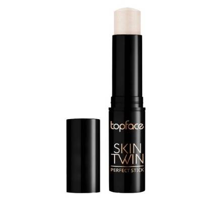 Стик-халайтер для лица TopFace Skin Twin Perfect Stick Highlighter тон 001 бронзовый