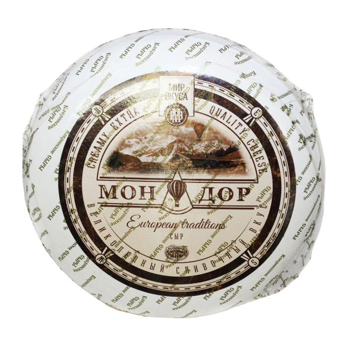 

Сыр твердый Мир вкуса Мондор Grano 50% 500 г