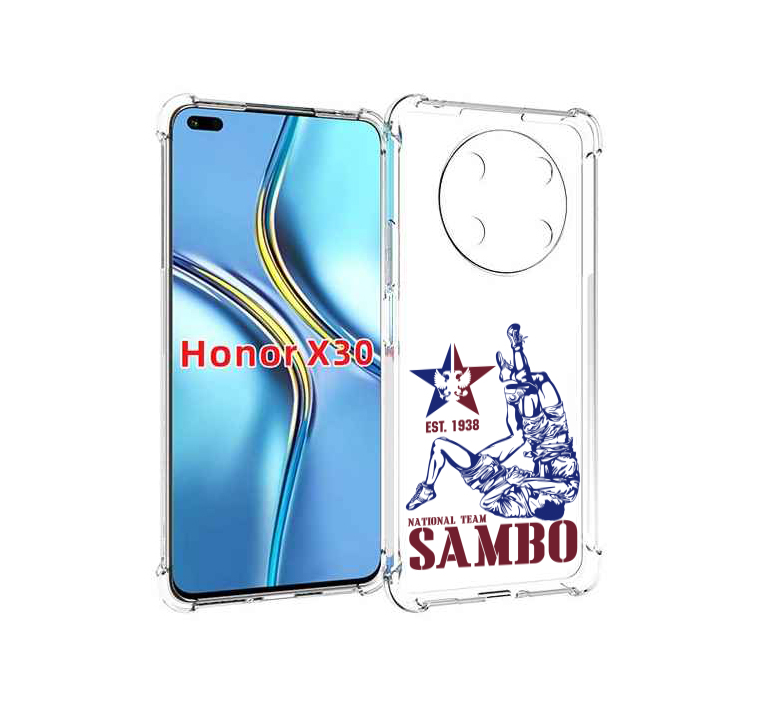 

Чехол MyPads единоборства самбо для Honor X30 / Magic4 Lite 5G, Прозрачный, Tocco
