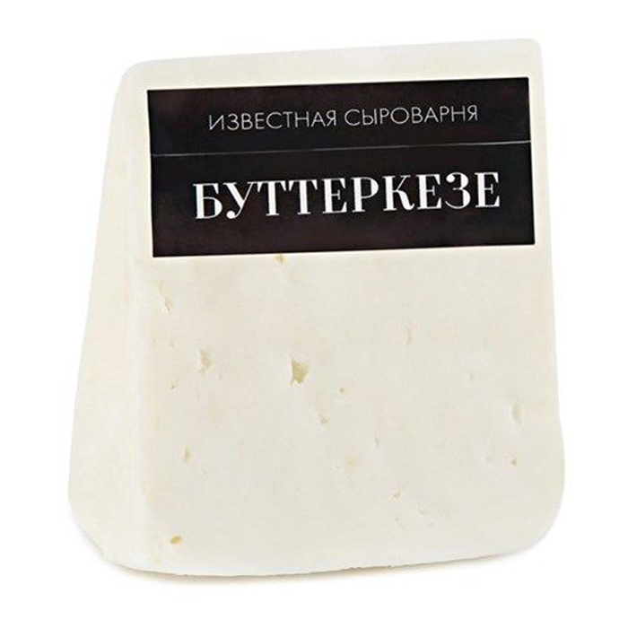 

Сыр полутвердый Известная Сыроварня Буттеркезе 48% 240 г