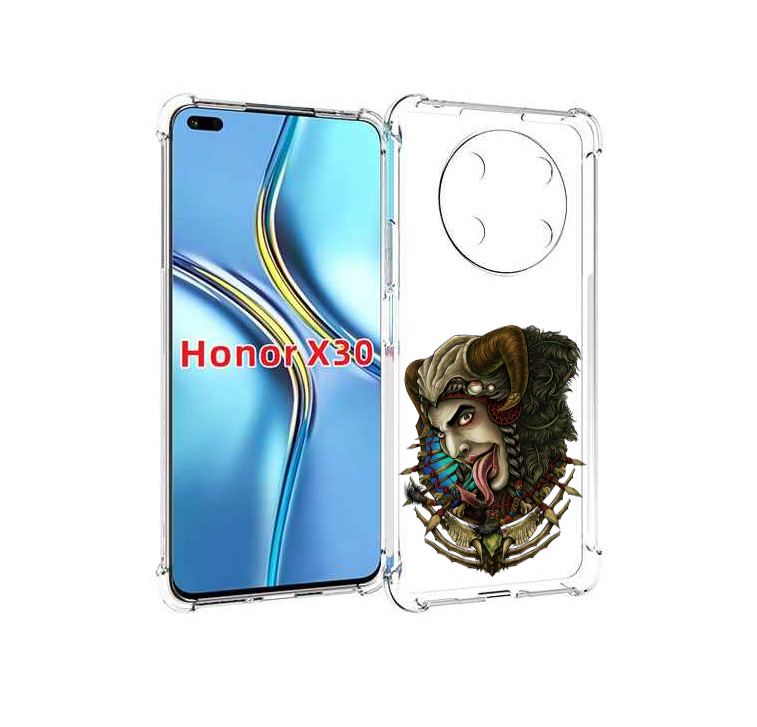 

Чехол MyPads длинный язык для Honor X30 / Magic4 Lite 5G, Прозрачный, Tocco