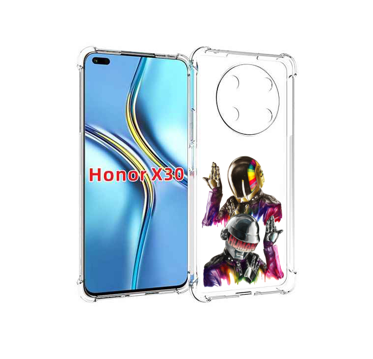 

Чехол MyPads диско космонавты для Honor X30 / Magic4 Lite 5G, Прозрачный, Tocco