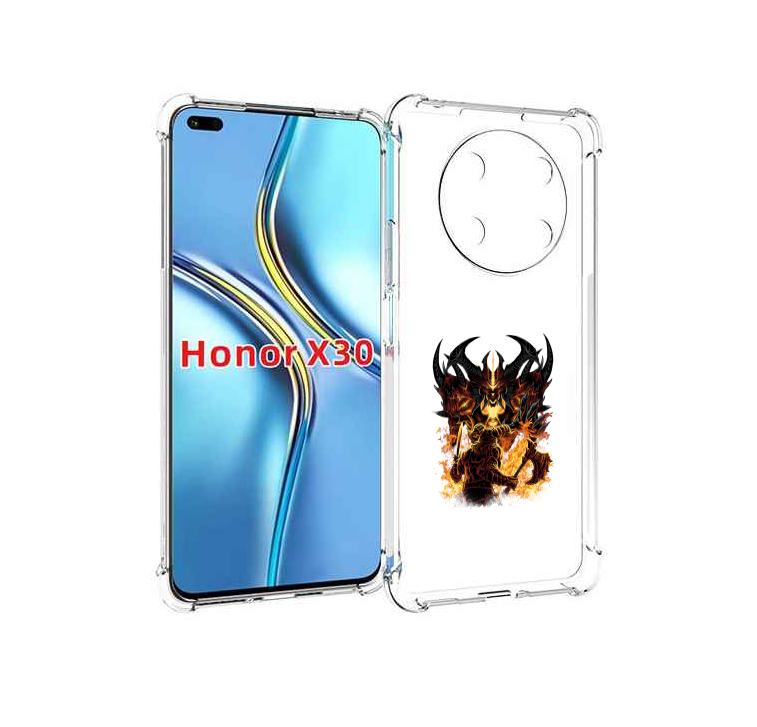 

Чехол MyPads демон shadow fiend для Honor X30 / Magic4 Lite 5G, Прозрачный, Tocco