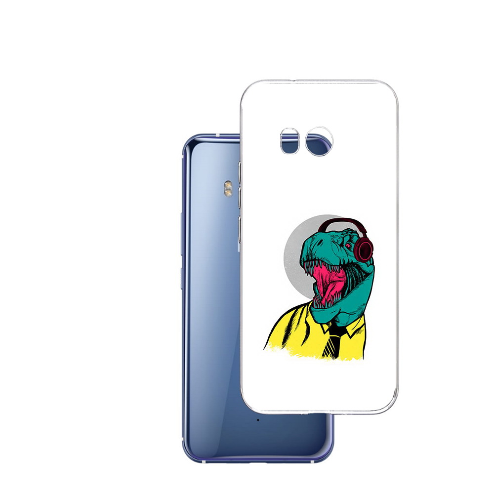 

Чехол MyPads Tocco для HTC U11 дино, Прозрачный, Tocco