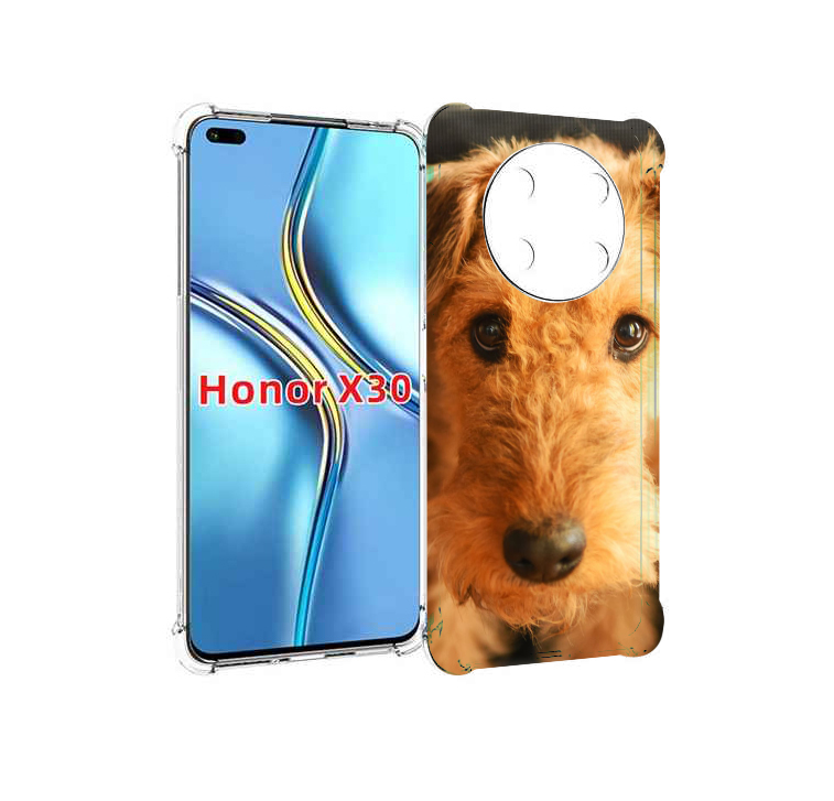 

Чехол MyPads эрдельтерьер для Honor X30 / Magic4 Lite 5G, Прозрачный, Tocco