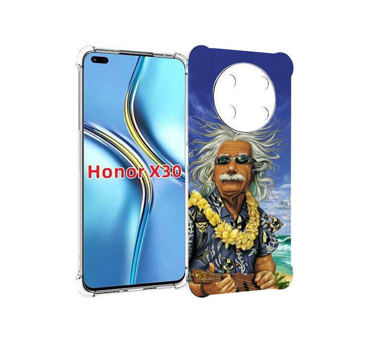 

Чехол MyPads энштейн на отдыхе для Honor X30 / Magic4 Lite 5G, Прозрачный, Tocco