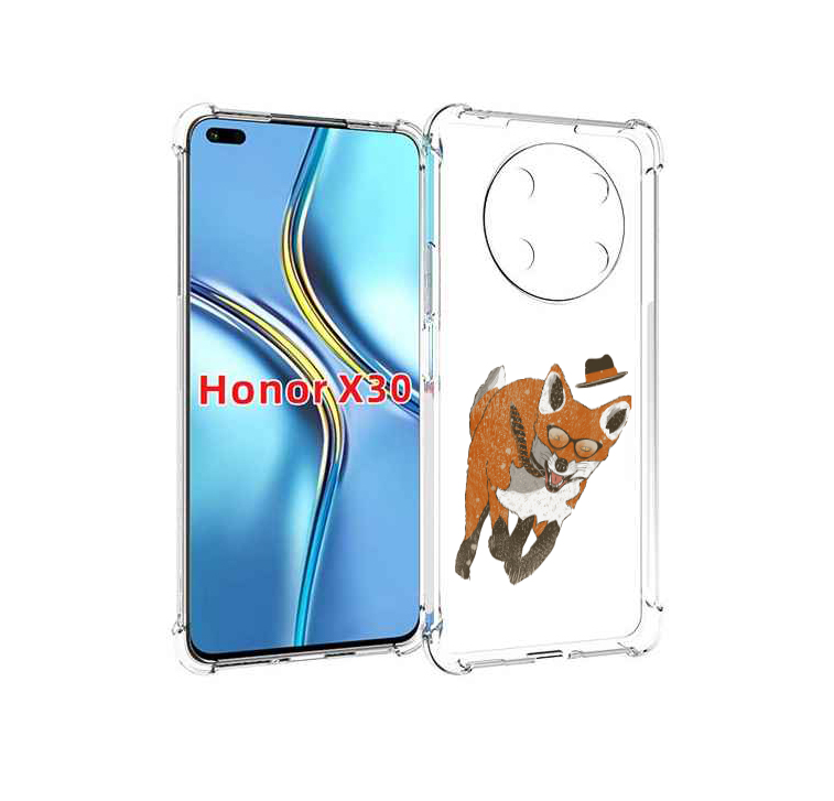 

Чехол MyPads шустрый лис для Honor X30 / Magic4 Lite 5G, Прозрачный, Tocco