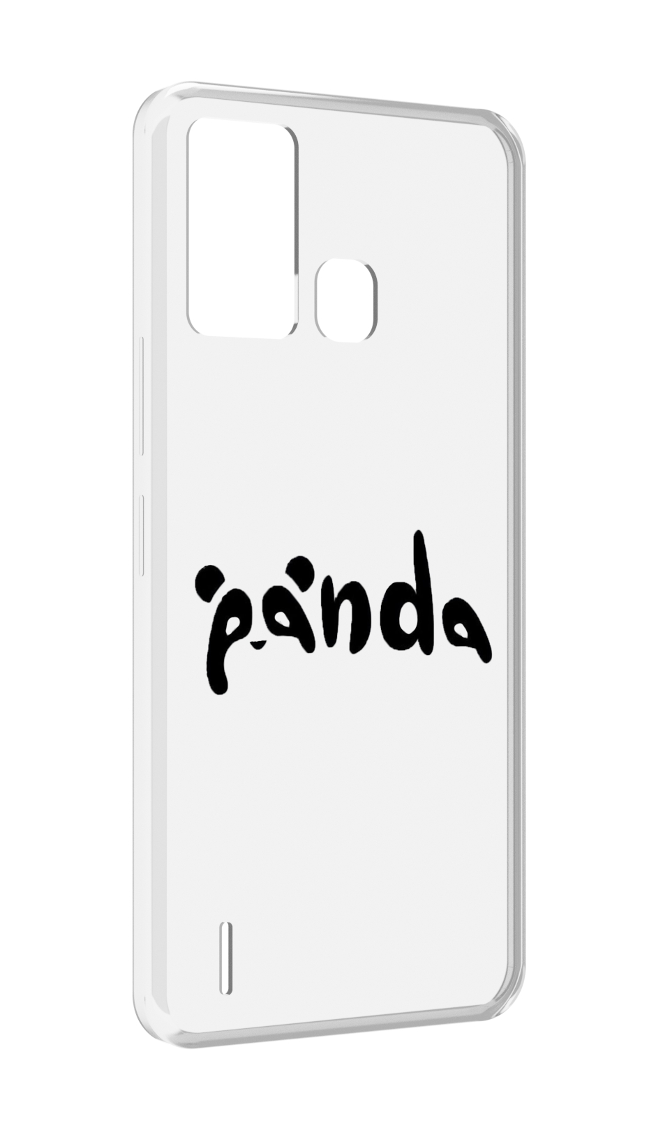 

Чехол MyPads панда надпись для ITEL S16 / ITEL Vision 1 Pro, Прозрачный, Tocco