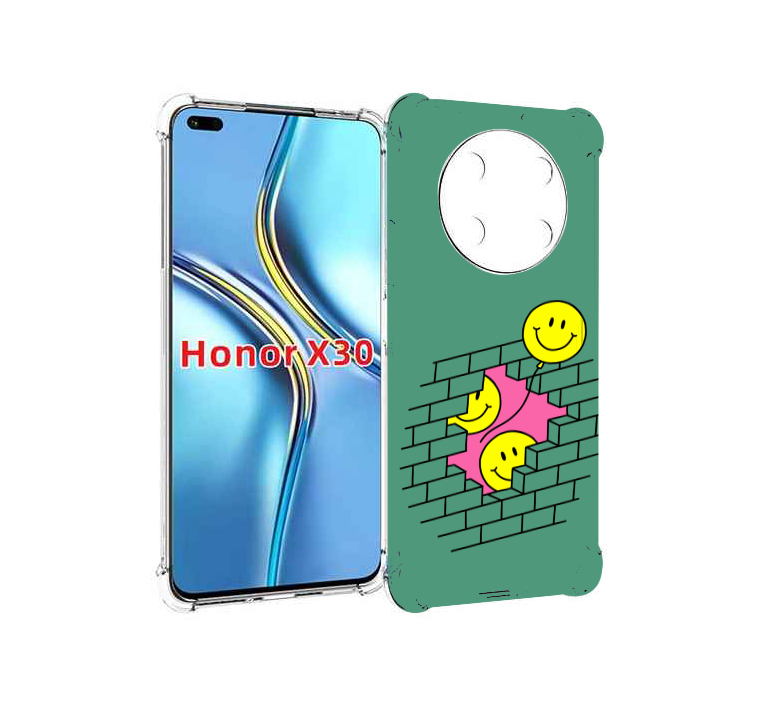 

Чехол MyPads шарики в стене для Honor X30 / Magic4 Lite 5G, Прозрачный, Tocco