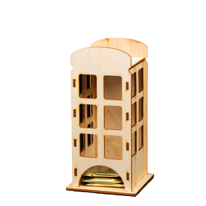 

Чайный домик «Телефонная будка», 20x10x10 см
