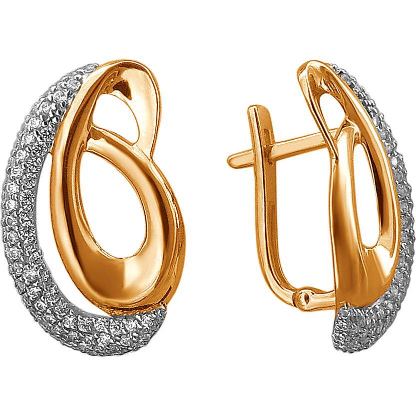 

Серьги женские из золота Эстет 01С1113118Р, фианит, 01С1113118Р