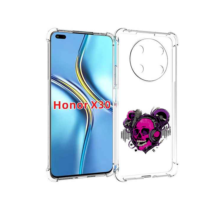 

Чехол MyPads череп 1 для Honor X30 / Magic4 Lite 5G, Прозрачный, Tocco