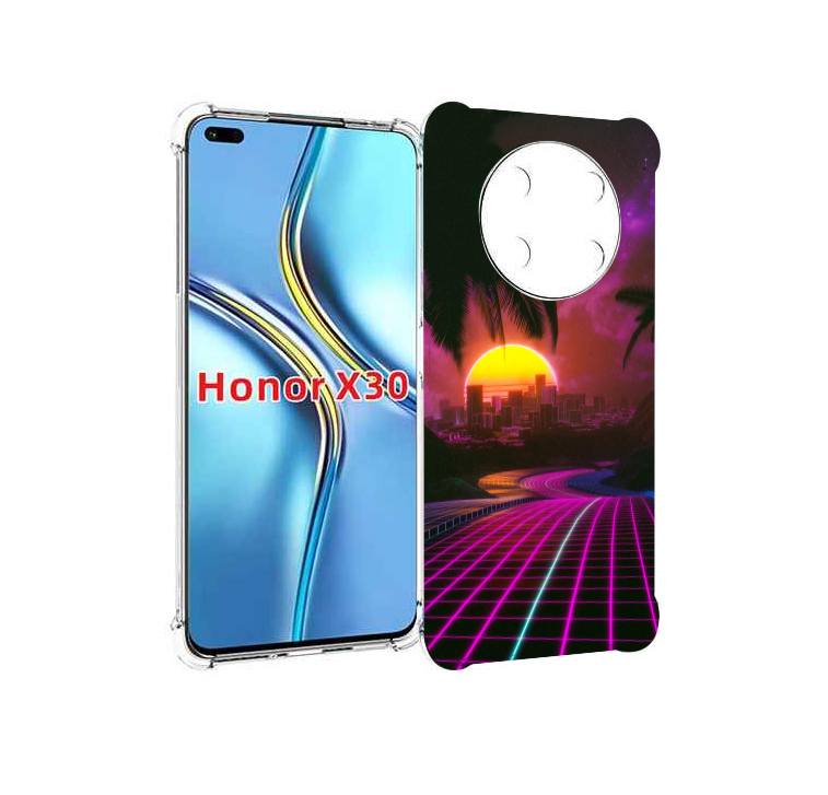 

Чехол MyPads хотлайнмайами 2 для Honor X30 / Magic4 Lite 5G, Прозрачный, Tocco