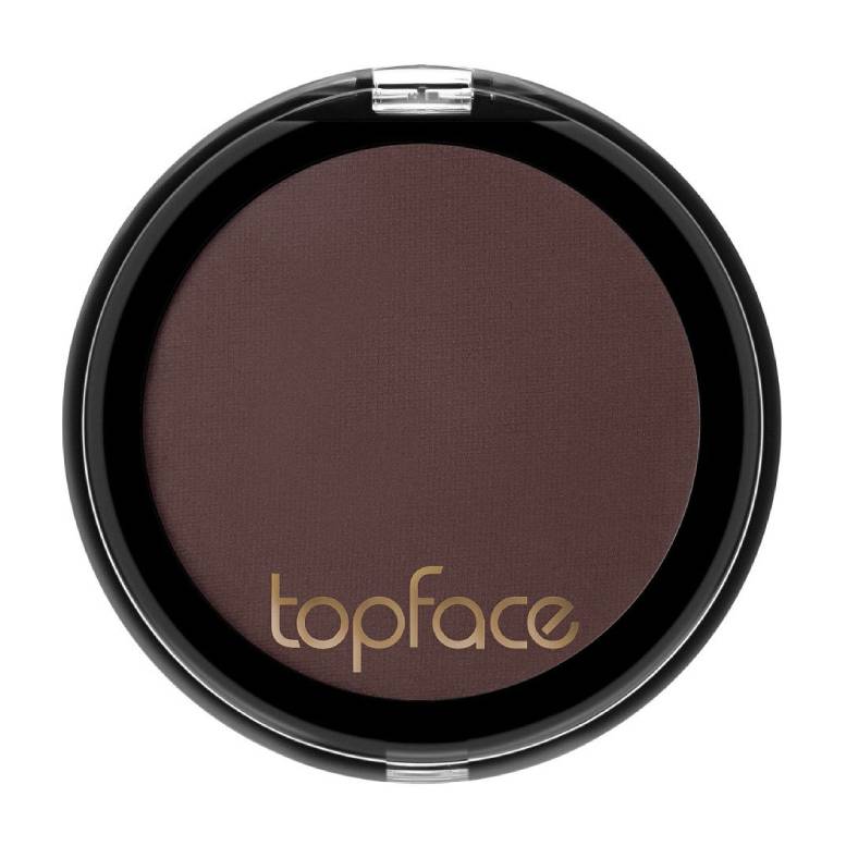 фото Тени для век матовые topface instyle matte mono eyeshadow тон106 темно-коричневый