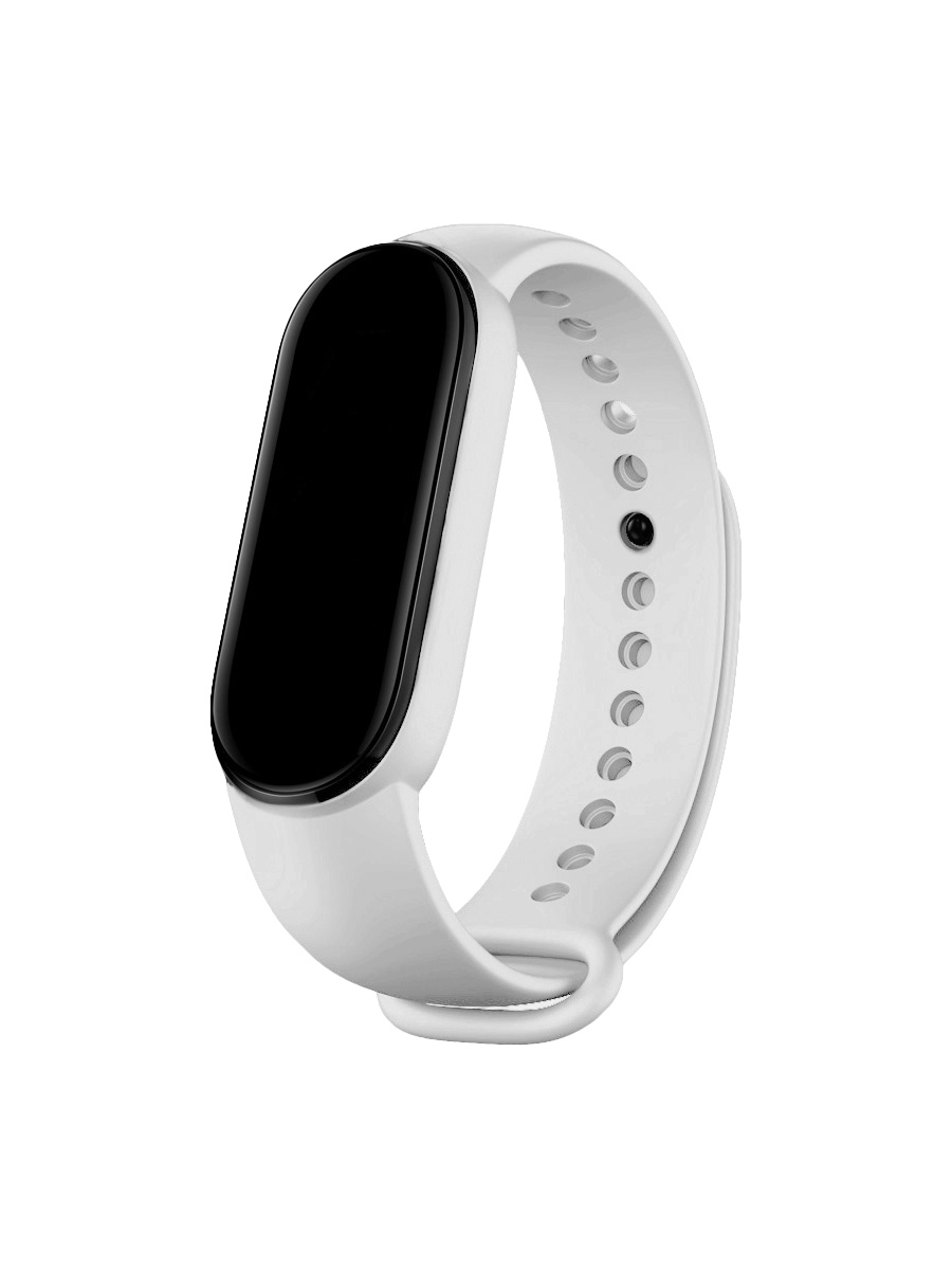 Ремешок Zibelino для Xiaomi Mi Band 3/ 4 White