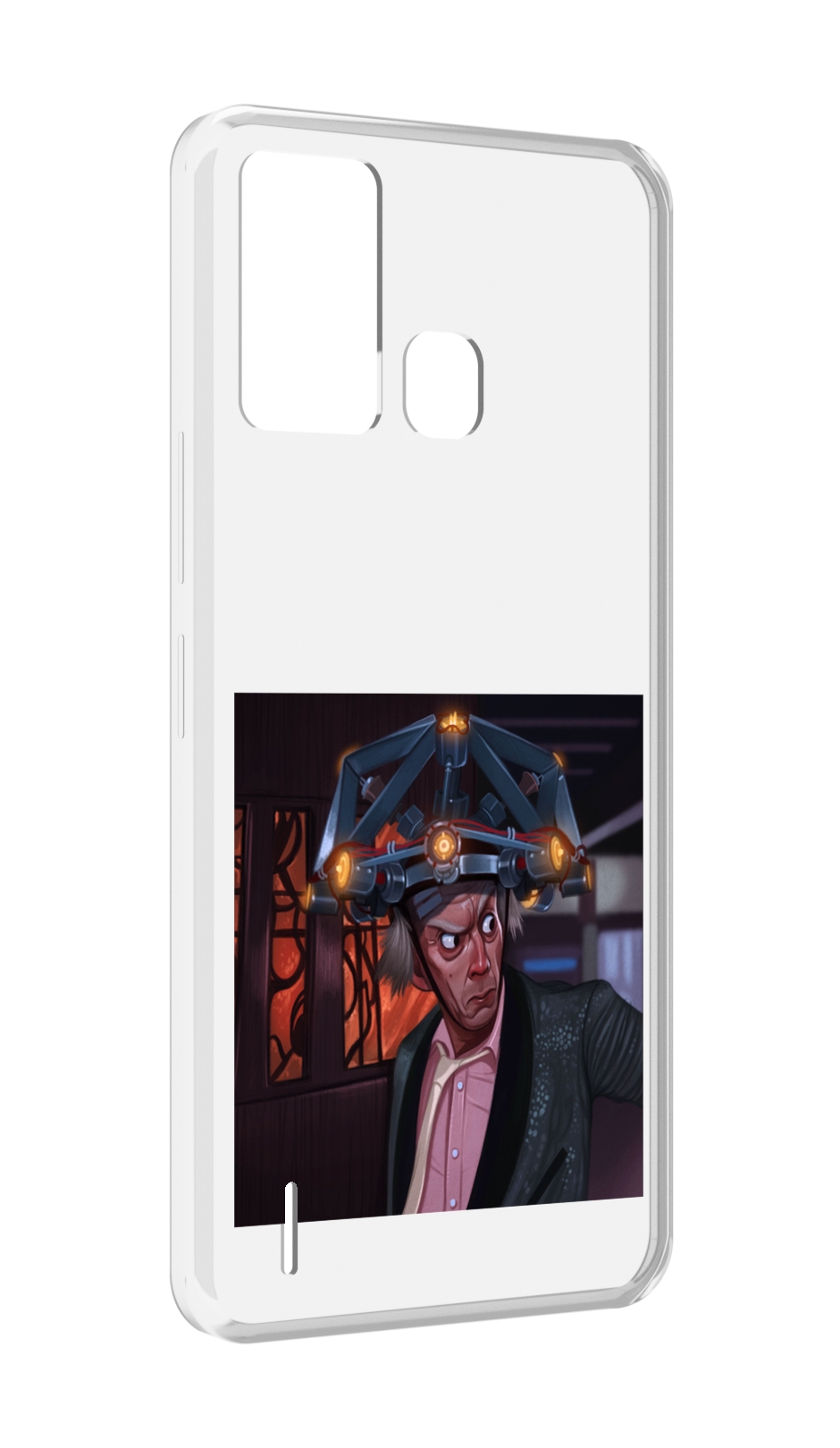 

Чехол MyPads назад-в-будущее для ITEL S16 / ITEL Vision 1 Pro, Прозрачный, Tocco