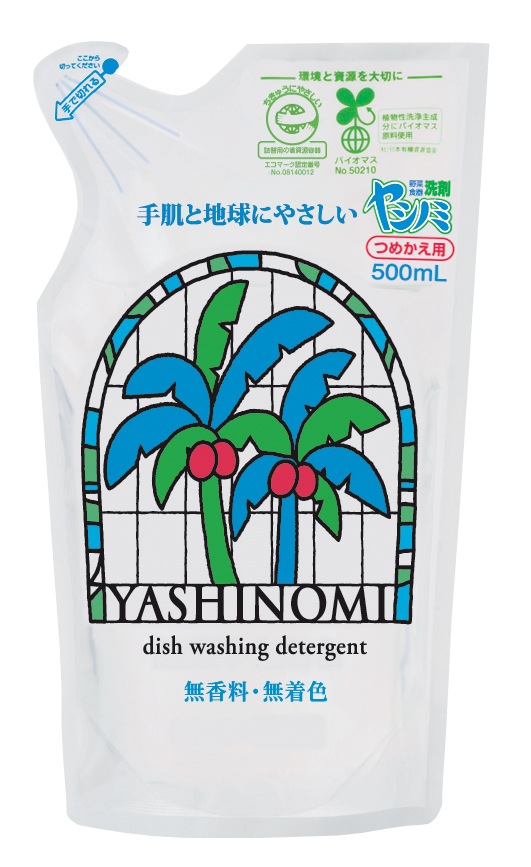 фото Средство для мытья посуды yashinomi 480 мл.