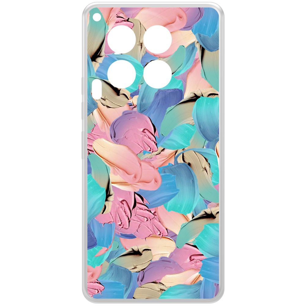 

Чехол-накладка Krutoff Clear Case Абстракт краска для TECNO Camon 30 5G, Прозрачный