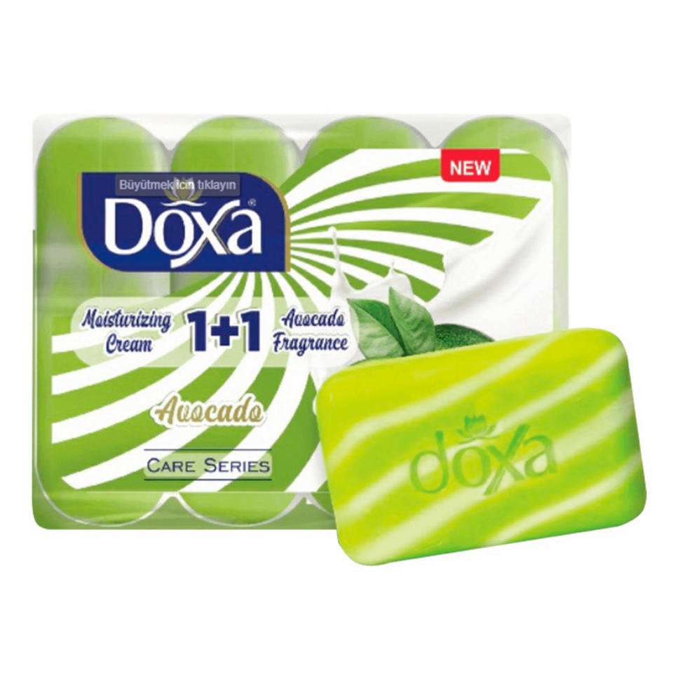 Мыло Doxa Серии Care С Увл Кремом Avocado Ecopack 4 x 80г