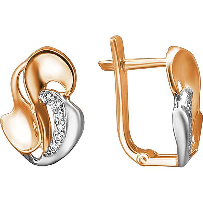 

Серьги женские из золота Эстет 01С1112934Р, фианит, 01С1112934Р