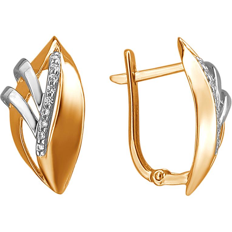 

Серьги женские из золота Эстет 01С1113059Р, фианит, 01С1113059Р