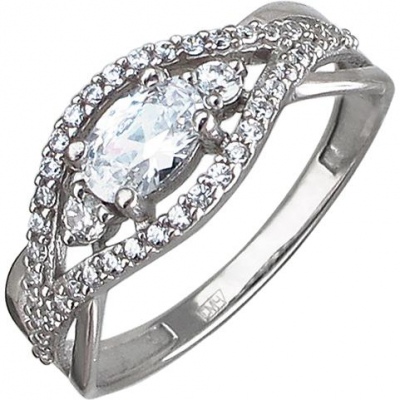 

Кольцо из серебра р. , Эстет 01К1510762, фианит, 01К1510762