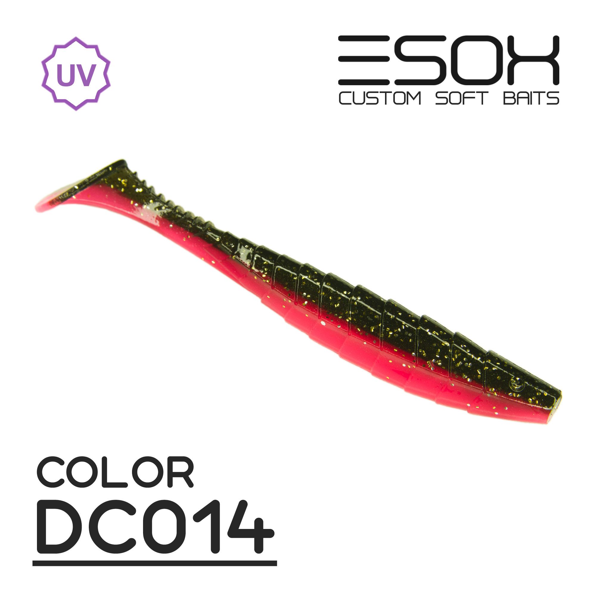 

Силиконовая приманка Esox Gekasa 112 мм цвет dc014 4 шт, Разноцветный, Gekasa