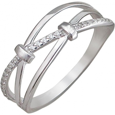 

Кольцо из серебра р. , Эстет 01К158568, фианит, 01К158568