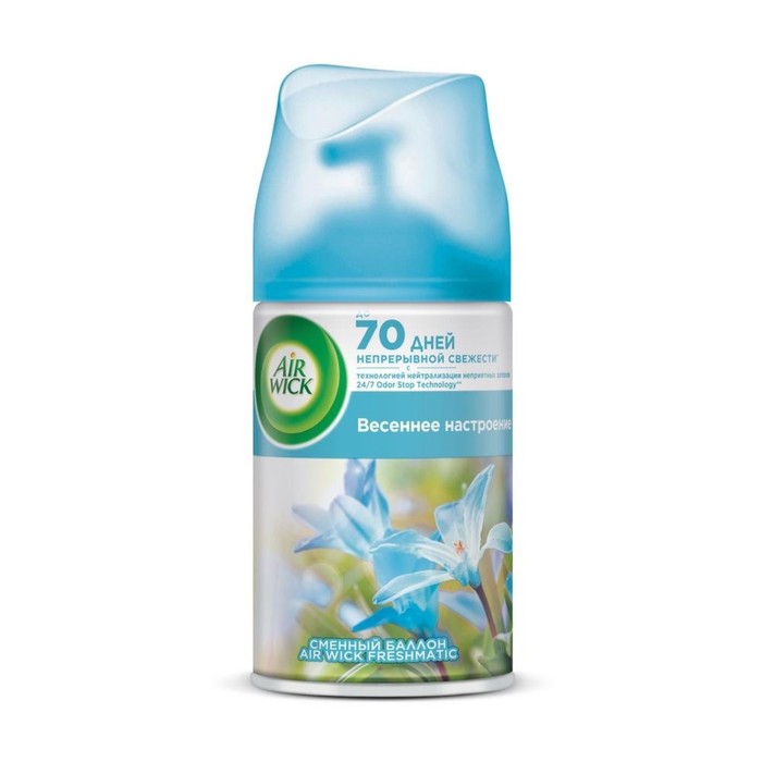 

Сменный баллон Air Wick PURE Весеннее настроение, для освежителя воздуха, 250 мл