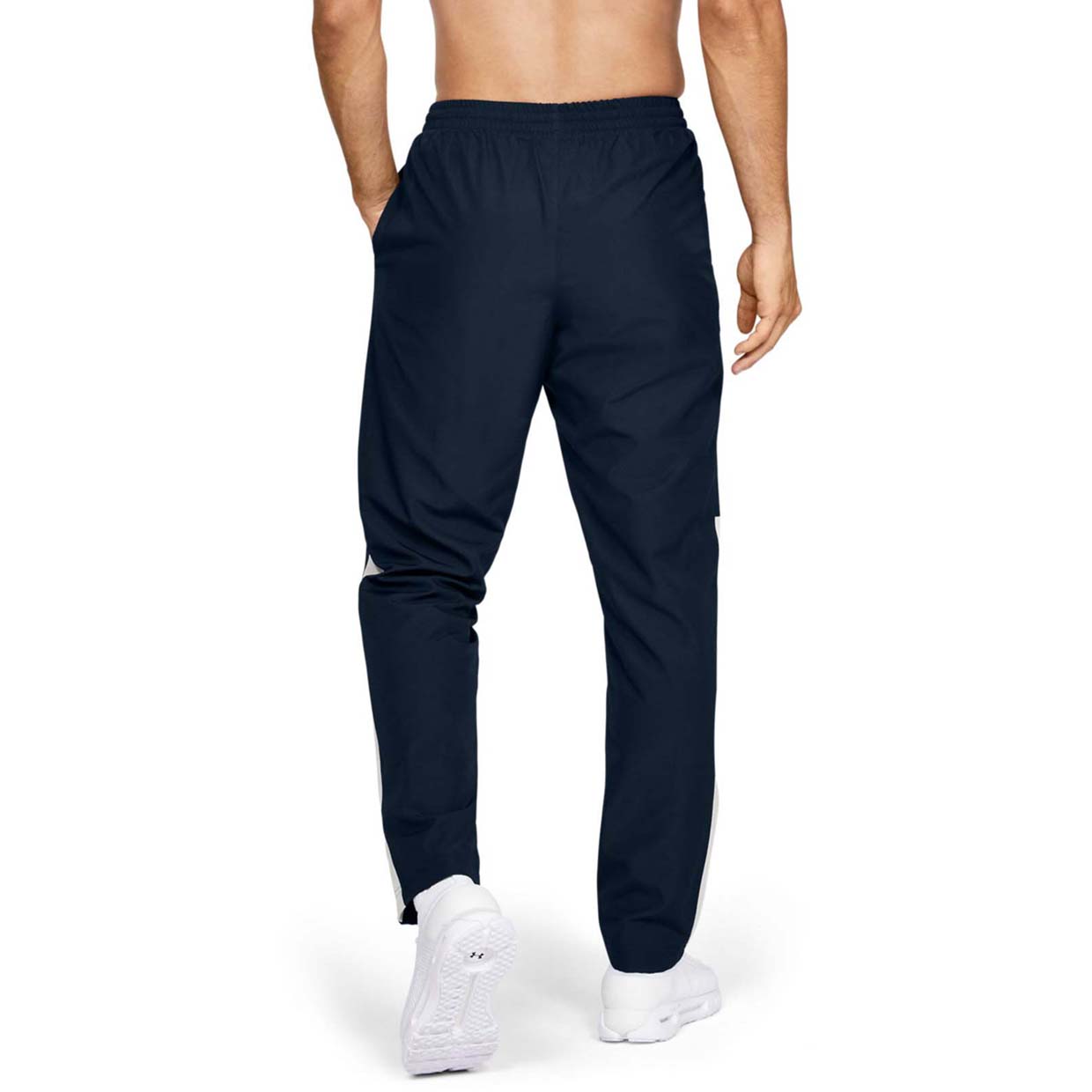 фото Спортивные брюки мужские under armour vital woven pants синие m