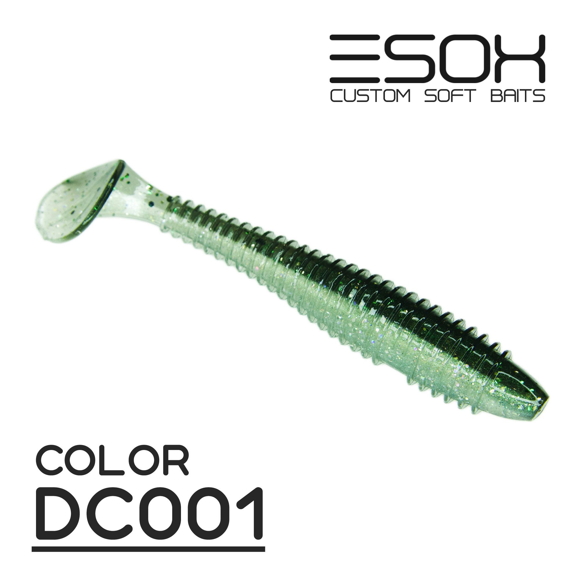 

Силиконовая приманка Esox Swinky Fat 92 мм цвет dc001 4 шт, Разноцветный, Sheasy