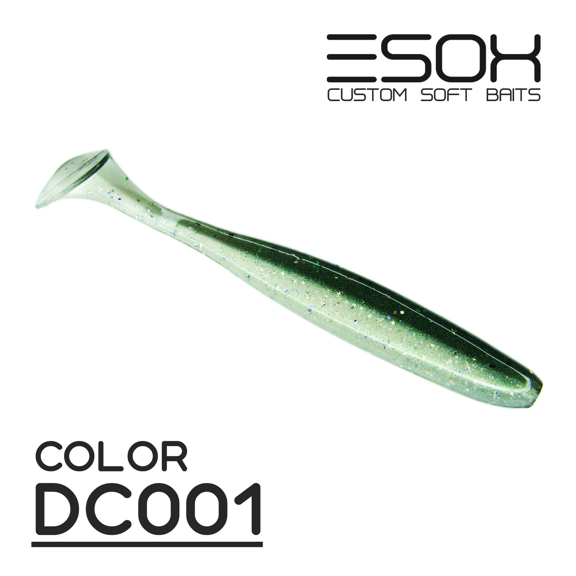 

Силиконовая приманка Esox Sheasy 92 мм цвет dc001 5 шт, Разноцветный, Sheasy