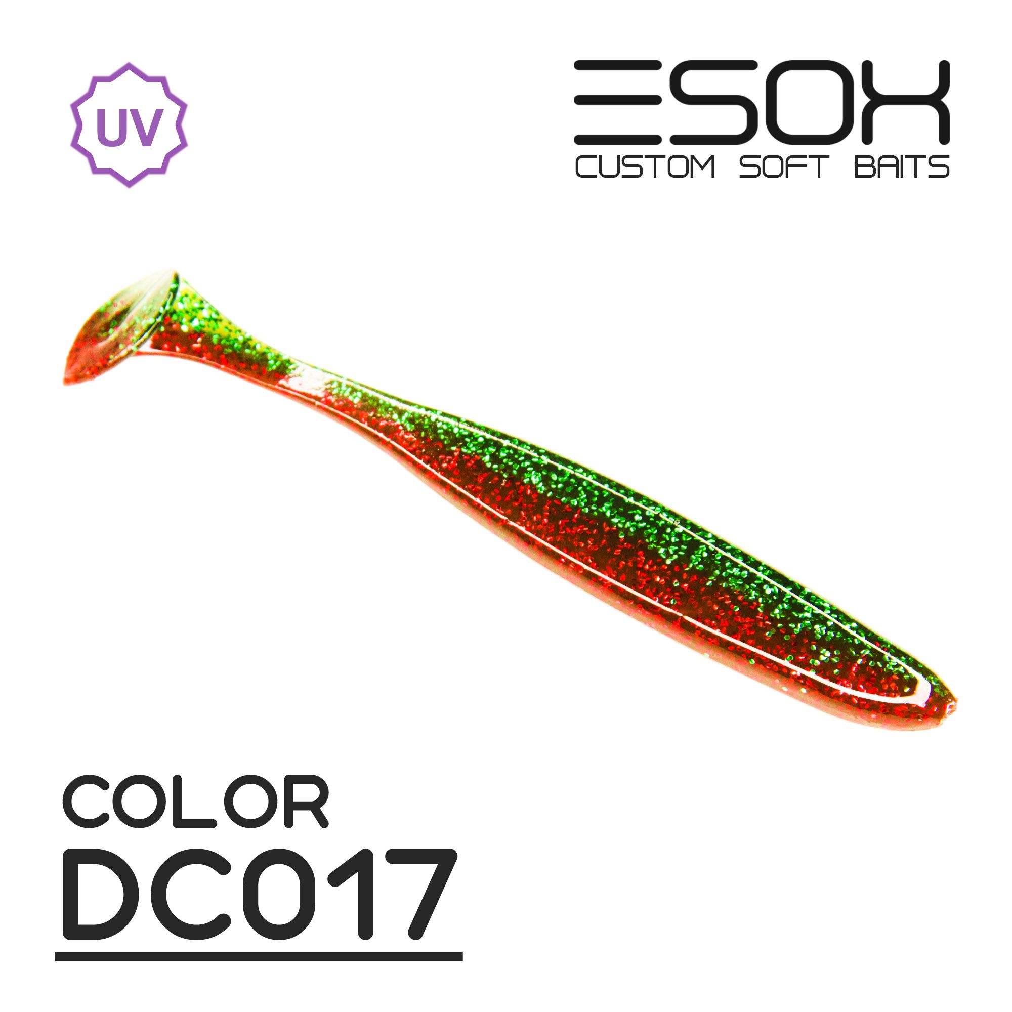 

Силиконовая приманка Esox Sheasy 120 мм цвет dc017 4 шт, Разноцветный, Sheasy