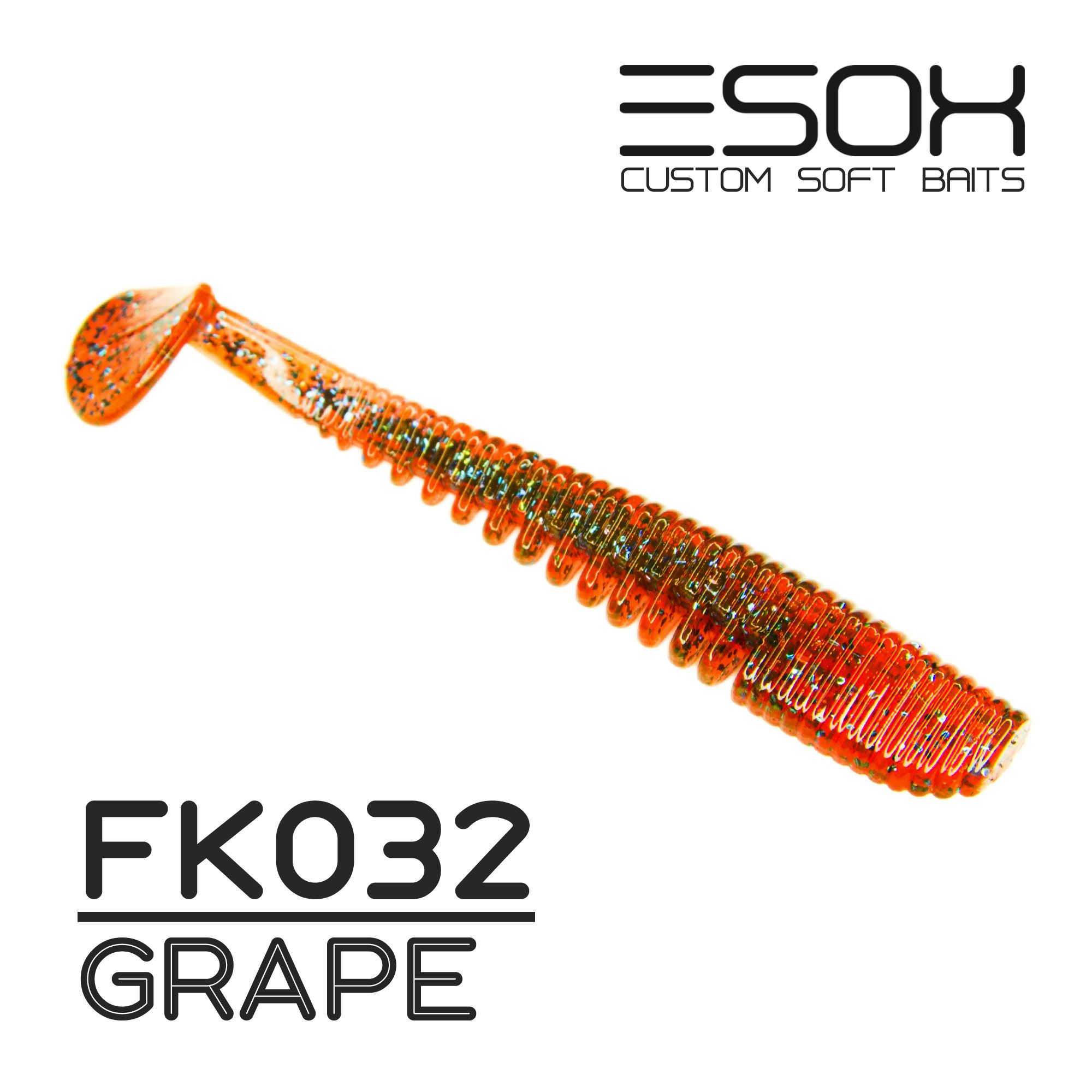 

Силиконовая приманка Esox Awanura 89 мм цвет fk032 Grape 6 шт, Разноцветный, Awanura