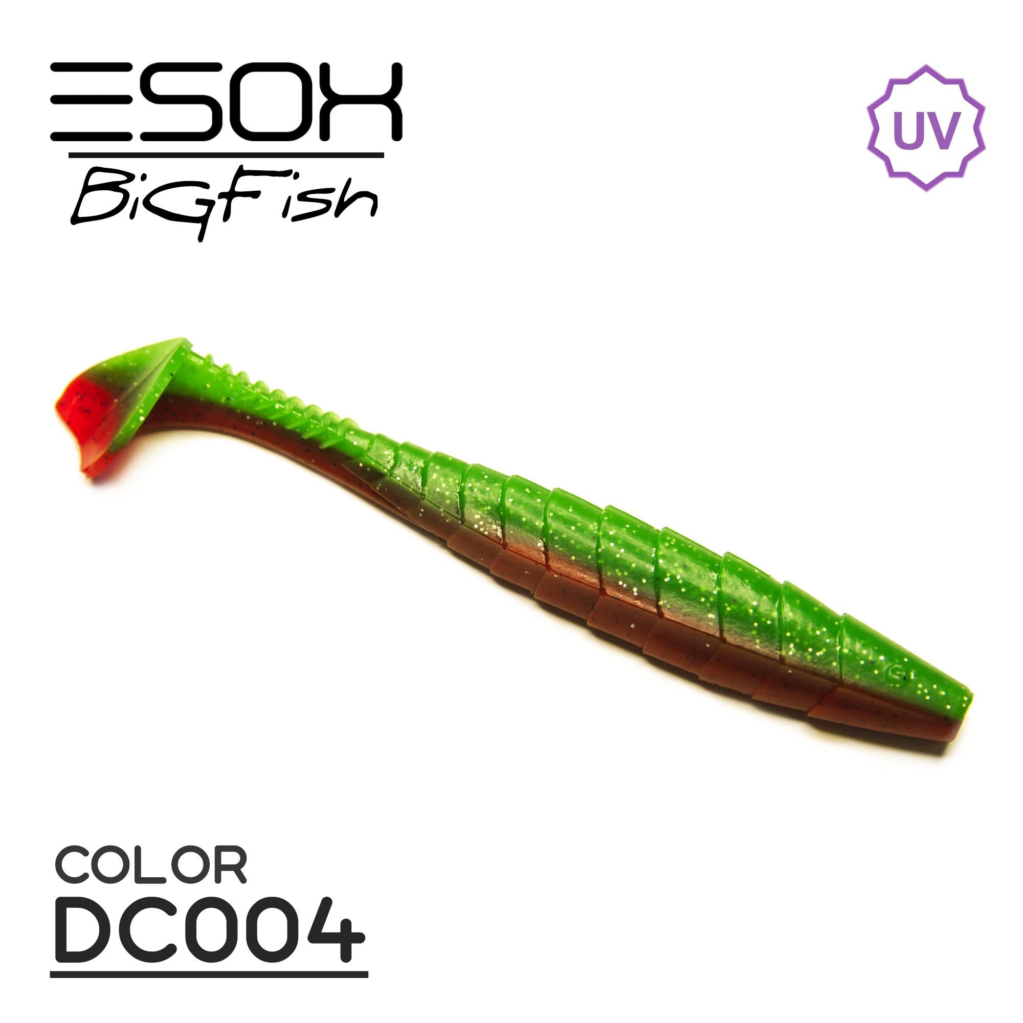 

Силиконовая приманка Esox Gekasa 175 мм цвет dc004 3 шт, Разноцветный, Gekasa