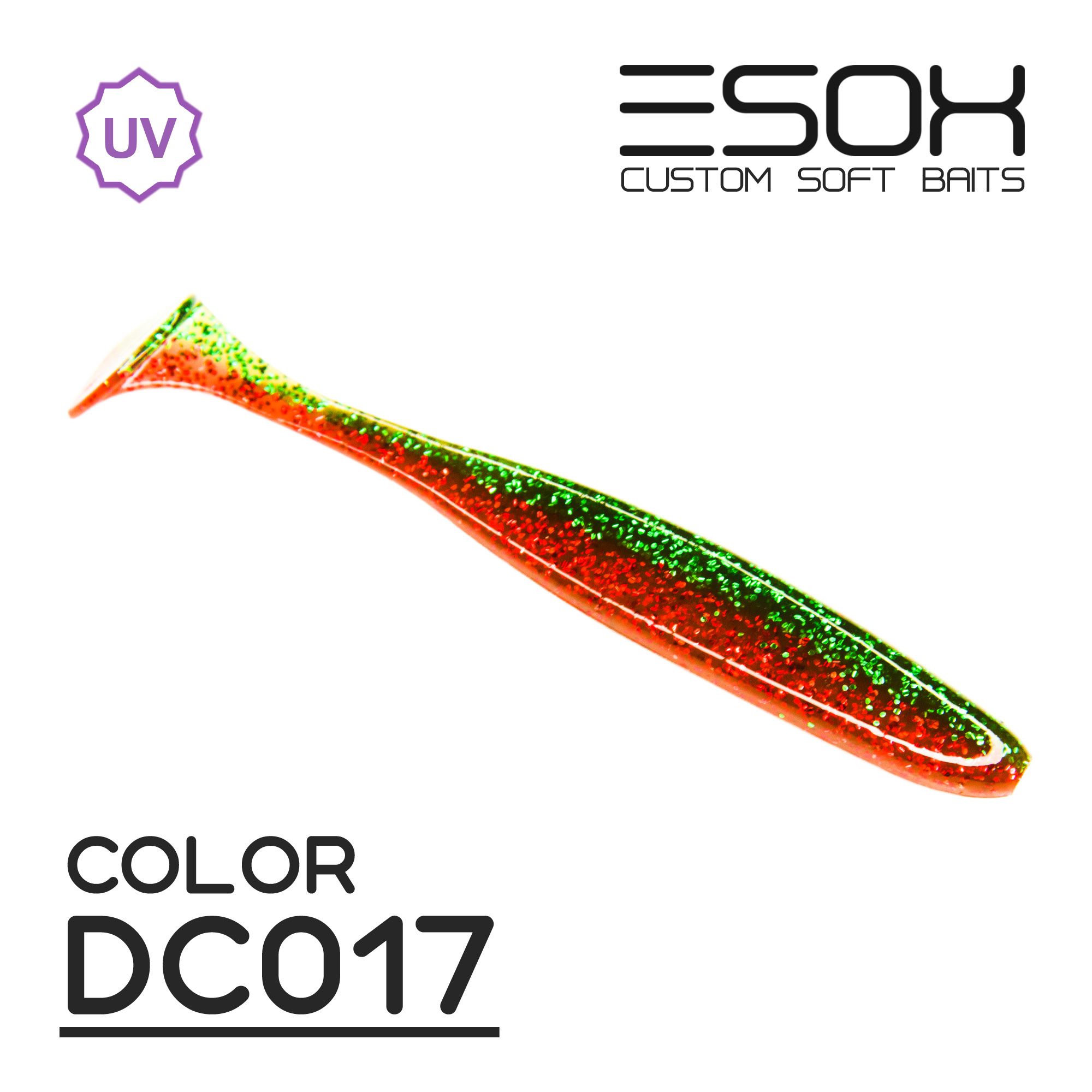 

Силиконовая приманка Esox Sheasy 112 мм цвет dc017 4 шт, Разноцветный, Sheasy