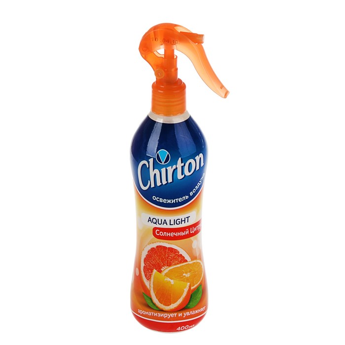 

Освежитель воздуха Chirton Солнечный Цитрус, водный, 400 мл, Р000029