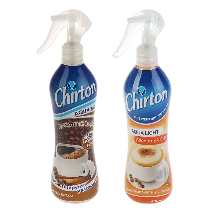 

Освежитель воздуха Chirton Ароматный Кофе, водный, 400 мл