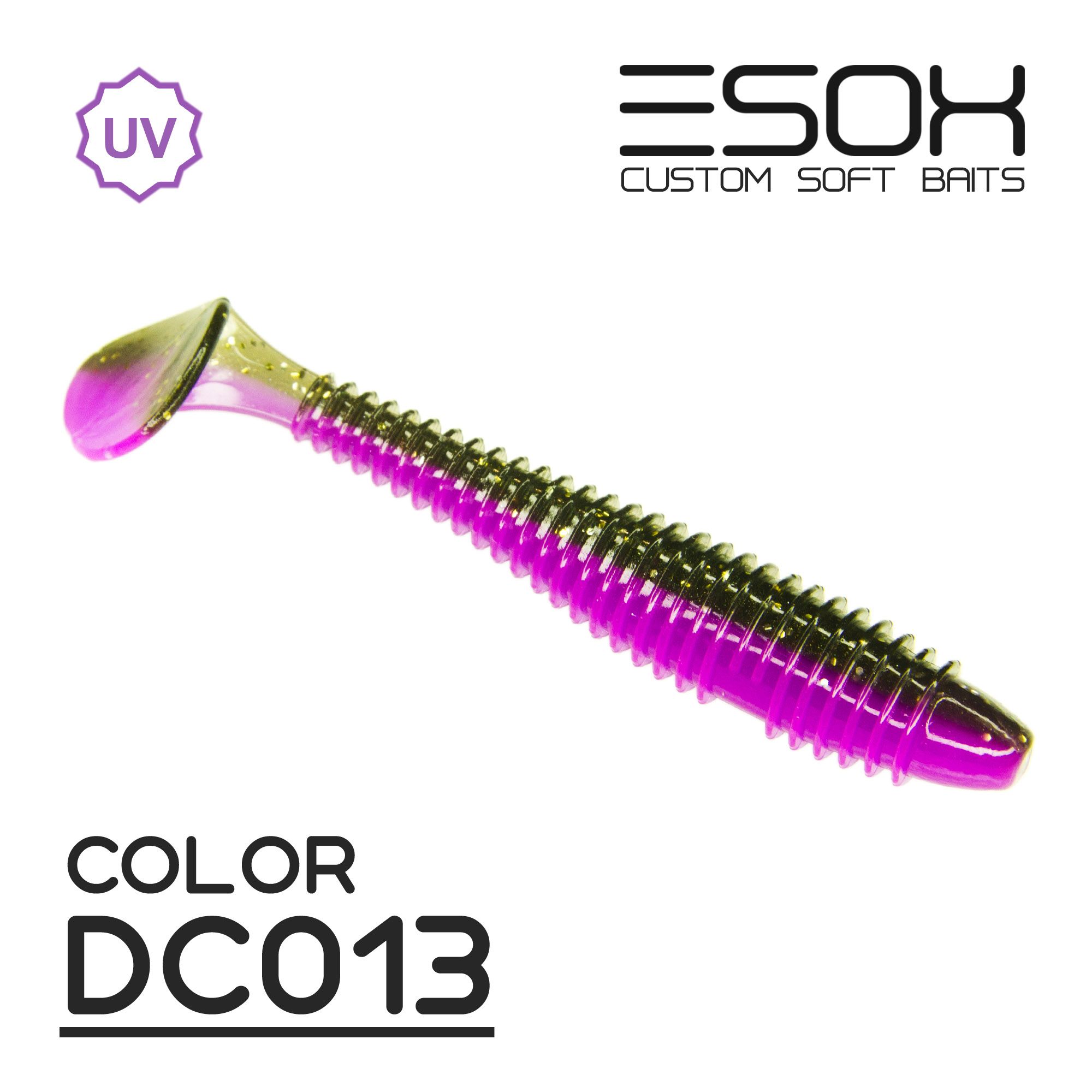 

Силиконовая приманка Esox Swinky Fat 84 мм цвет dc013 5 шт, Разноцветный, Sheasy