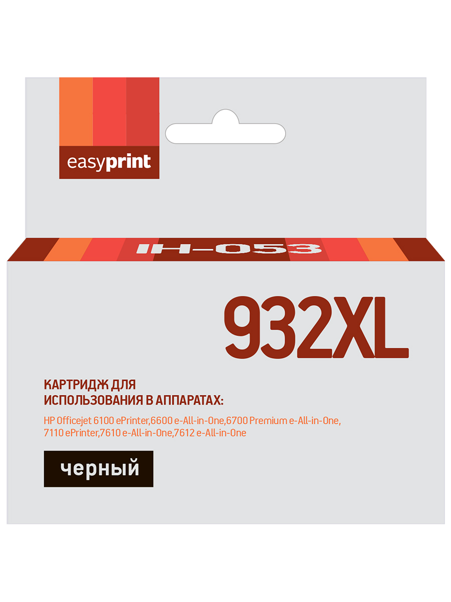 

Картридж для лазерного принтера EasyPrint №932XL 21016 Black, совместимый, Черный, №932XL